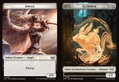 Angel (0002) // Glimmer (0004) Double-Sided Token